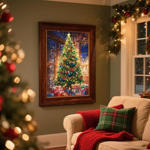 cviokrdu 4 Pack Framed Paint by Numbers Kit for Adults, Fruit Paint by Number for Beginners, DIY Easy Acrylic Oil Painting Kits on Canvas for Home Wall Decor (8x8inch) in Kuwait