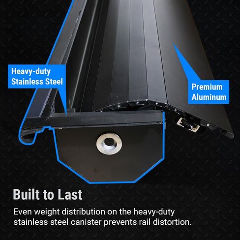 Syneticusa MR Hard Tonneau Cover+R1 Rack+Side Panels Fits 2016-2025 Toyota Tacoma 5ft Truck Bed Retractable Off Road Overlanding in Saudi Arabia
