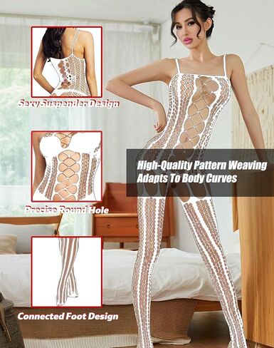 المرأة المثيرة في السمكة السمكة bodysuit قطعة واحدة شفافة الجسم الداخلي جوفاء التصميم للنادي الهذيان التاريخ in Kuwait