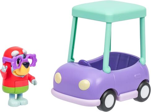 Bluey Vehicle Set – 4-Pack Includes Garbage Truck, Convertible, Family Car & Ice Cream Van, Official Bluey Toys for Kids Ages 3+ in Saudi Arabia