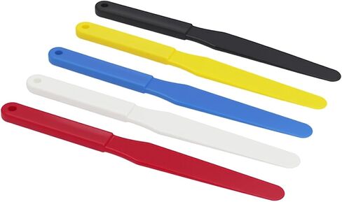 Driak Plastic Printing Ink Spatulas Ink Spatulas Scoop Screen Printing Pack of 5 Ink Scoop Silk Screen Printing Shovel Goop Scoop Plastisol (32mm) in Saudi Arabia