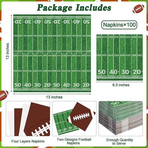 100 PCS Disposable Fall Napkins - 4.3 x 7.8 IN Maple Leaves Luncheon Napkins for Thanksgiving Dinner Table Decorations in Saudi Arabia
