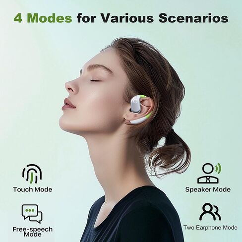 Language Translator Earbuds, 3-in-1 AI Translation Earbuds Real-time Language Translating Earphones with 144-language & Accents, Two-Way TWS Earbuds Long Battery Life for Travel and Learning - Black in Saudi Arabia