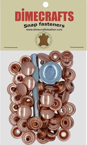 -Dimecrafts Line 24 Long Post Snap Fasteners Buttons Compare to Tandy DIM (Gun Metal Plated) in Saudi Arabia