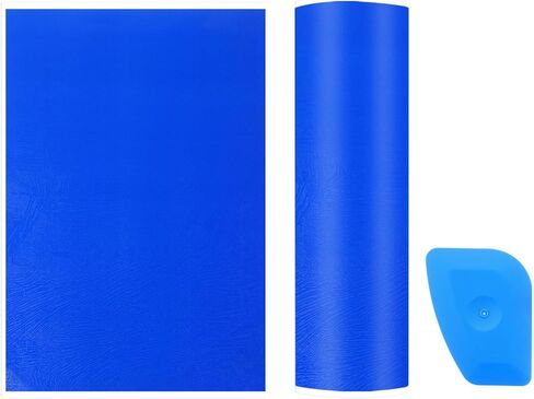 Patikil 15.3x10.4 بوصة ورق نقش بالليزر ، 2 PCS ليزر نقش ورقة العلامات مع مكشطة زرقاء لعلامة ليزر الألياف على الزجاج السيراميك المعدني ، رمادي in Kuwait