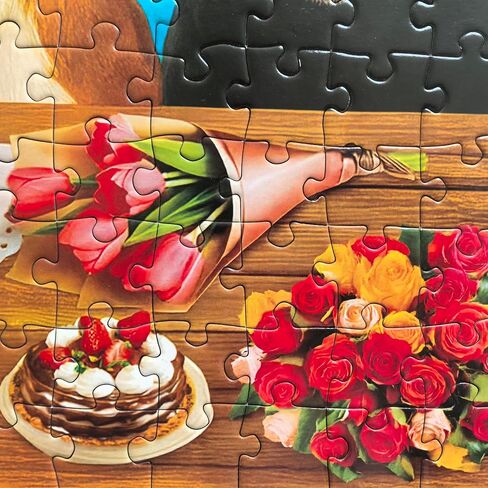 Large Piece 300 Piece Puzzle for Adults Seniors and Kids - Underwater World Ocean Marine Life - Sharks Dolphins Turtles Coral Seagulls in Saudi Arabia