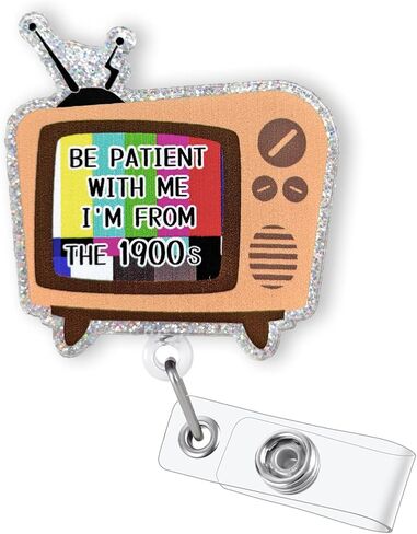 This Shift is Bananas Funny Badge Reel Retractable for Nurse Nursing RN CNA Medical Assistant & Teacher | Funny Nurse Gifts Banana Badge Holder with Alligator Clip & 24" Durable Nylon Cord | Acrylic in Saudi Arabia