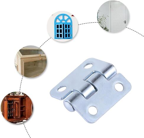 2 Pcs Carbon Steel Hinge Spring Electric Cabinet Self Closing Hinges Convenient in Kuwait