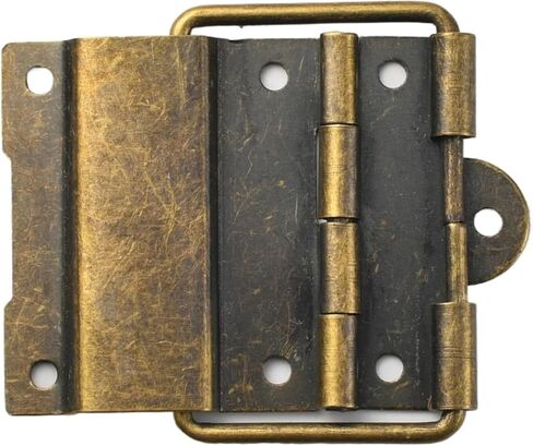 Silk Wooden Silk Hinge Jewelry Box, Support Iron, Antique Wine Gift Packaging(16-3-10pcs) in Kuwait