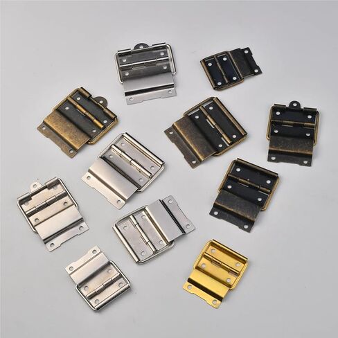 Silk Wooden Silk Hinge Jewelry Box, Support Iron, Antique Wine Gift Packaging(16-3-10pcs) in Kuwait