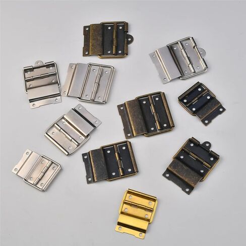 Silk Wooden Silk Hinge Jewelry Box, Support Iron, Antique Wine Gift Packaging(16-3-10pcs) in Kuwait