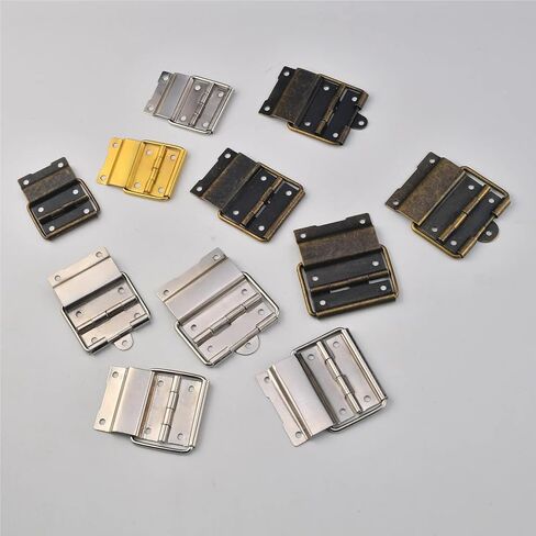 Silk Wooden Silk Hinge Jewelry Box, Support Iron, Antique Wine Gift Packaging(16-3-10pcs) in Kuwait