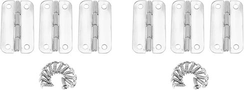 A01F-6Pack مفصلات تبريد من الفولاذ المقاوم للصدأ لصناديق الثلج، مجموعة بديلة مع براغي in Kuwait