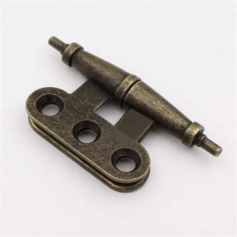 4 زوج 2.5 ''معدن أثاث عتيق بمفصلات خزانة خزانة خزانة باب شاشة قابلة للفصل خزانة الكتب المفصلي in Kuwait