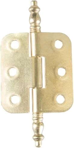 مفصلات الديكور العتيقة رأس التاج خزانة صندوق ديكور جميلة سهلة التركيب صناديق خشبية عتيقة (أخضر برونزي-1) in Kuwait