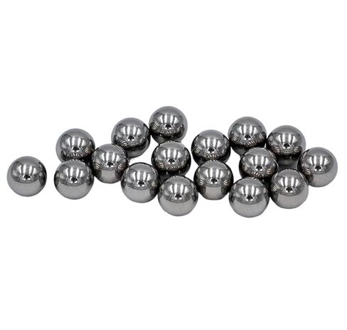 AISI 304 كرة من الفولاذ المقاوم للصدأ 5.556 مم - 10 مم 6.0 مم .35 مم 7 مم 7.144 مم .938 مم 9.525 مم درجة 100 كرات تحمل صلبة عالية الدقة (50 قطعة، 6.0 مم) in Kuwait