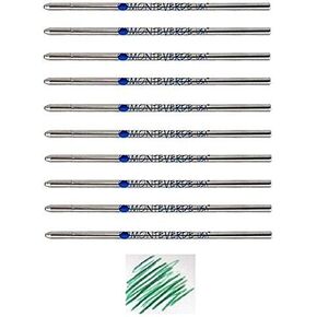 Monteverde D1 Ballpoint Refill to Fit Mini and Multi Functional Pens, Medium Point, Soft Roll, 10 Per Pack (Bulk Packed) (Black) in Saudi Arabia