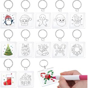 24 PCS Acrylic Day's Day's Chiefchains Coll Color Your Own Dad Keychains Bulk DIY Best Dad Dad Ever Paper Crafts Att for Happy Fead's Day Party Taving Advicts Actives Antives in Kuwait