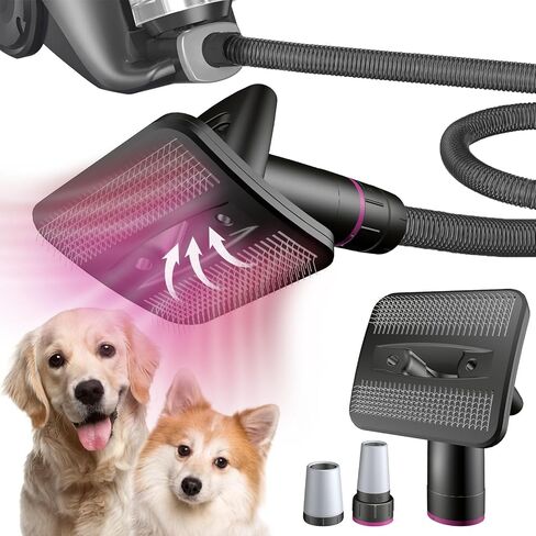 Cat Steam Brush，3 In 1 combs for indoor cats，pet steam brush for shedding,Dog shedding for Long and Short Hair Dogs and Cats Pet Grooming Brush Remove Tangled Loose Hair (Blue) in Saudi Arabia