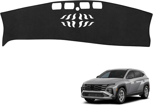 يويجووكو غلاف اندفاعة ل Tucson 2018 2017 2016 إكسسوارات الفانيلا غلاف Dash Mat Center Cover Cover Sunshield Protector Pad in Kuwait