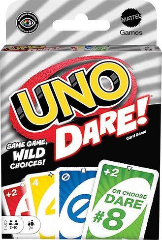 Mattel Games UNO House Rules Card Game for Kids, Adults, Families, Game Night & Parties, Players Can Make Up Rules in Saudi Arabia