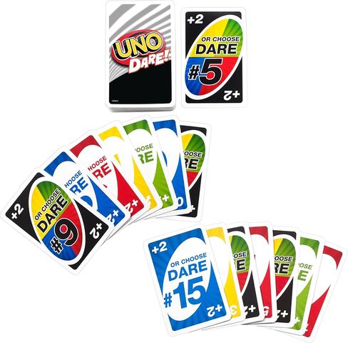 Mattel Games UNO House Rules Card Game for Kids, Adults, Families, Game Night & Parties, Players Can Make Up Rules in Saudi Arabia