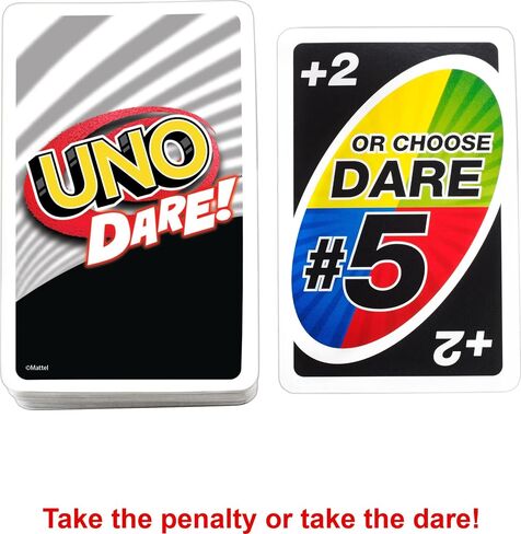 Mattel Games UNO House Rules Card Game for Kids, Adults, Families, Game Night & Parties, Players Can Make Up Rules in Saudi Arabia