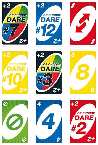 Mattel Games UNO House Rules Card Game for Kids, Adults, Families, Game Night & Parties, Players Can Make Up Rules in Saudi Arabia