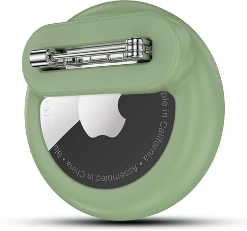 حامل Apple AirTag للأطفال مع دبوس، جهاز تعقب GPS آمن ومخفي وخفيف الوزن للأطفال متوافق مع علامات Apple Air - عبوتان للأطفال وكبار السن وطوق الحيوانات الأليفة والأحذية (أزرق منتصف الليل + وردي) in Kuwait