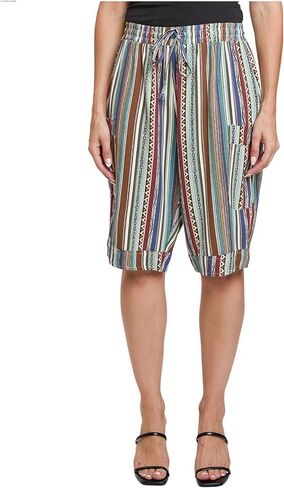 Royalty For Me Womens Women's Elastic Waist Bermuda with Patch Pockets in Saudi Arabia