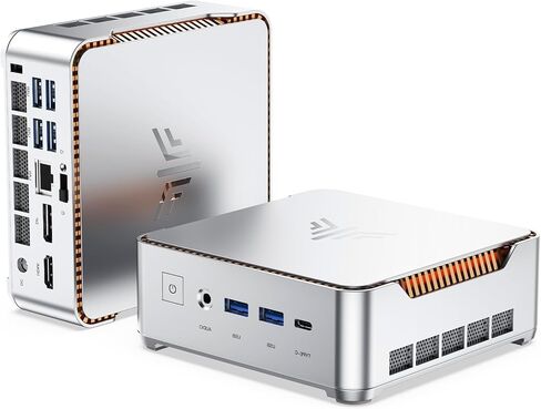 KAMRUI GK3Plus كمبيوتر صغير، وحدة المعالجة المركزية 12th Alder Lake N97 (تصل إلى 3.6 جيجا هرتز) كمبيوتر سطح مكتب صغير، 8 جيجا بايت DDR4 RAM 256 جيجا بايت M.2 SSD، Micro PC يدعم شاشة ثلاثية 4K، WiFi5، BT4.2، VESA، جيجابت إيثرنت لمكتب الأعمال in Kuwait