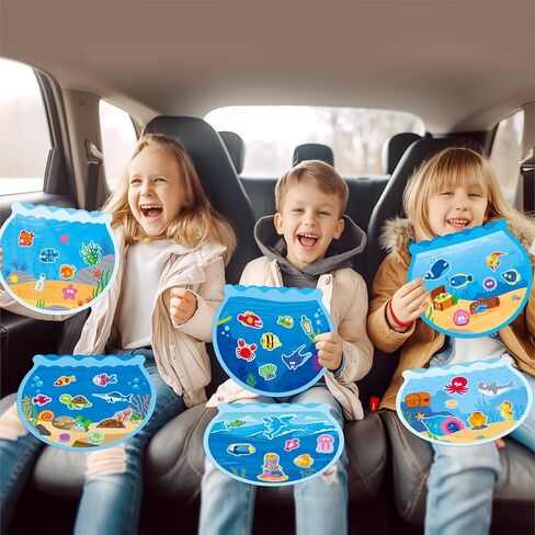 216 Insect Stickers 14 Bug Jar Scenes, Nature Insect Scene with Bee/Butterfly/Ladybug, Make Your Own Bug Jars DIY Activity for Toddlers, Kids, Boys & Girls in Saudi Arabia