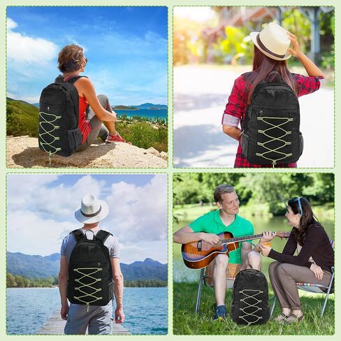 24 Pack Backpacks in Bulk - 17 Inch Foldable Backpacks with Elastic Draw Cord 8 Assorted Colors Bookbags for School, Outdoor Travel, Camping in Saudi Arabia