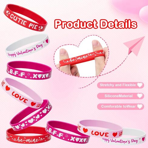 Easter Rubber Bracelets for Kids 30PCS Easter Basket Stuffers Silicone Wristbands Bulk Easter Party Favors Supplies for Kids Easter Egg Fillers Goodie Bag Stuffers Gifts Classroom Prizes Accessories in Kuwait