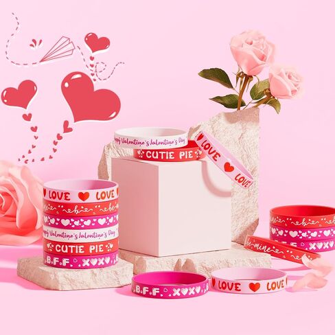 Easter Rubber Bracelets for Kids 30PCS Easter Basket Stuffers Silicone Wristbands Bulk Easter Party Favors Supplies for Kids Easter Egg Fillers Goodie Bag Stuffers Gifts Classroom Prizes Accessories in Kuwait