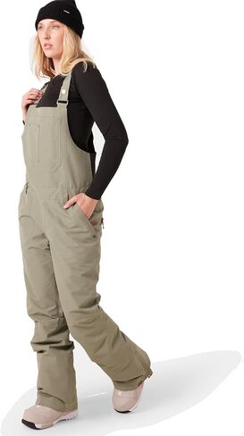 Roxy womens Slim Fit Rideout Snow Bib Overalls – 15k Waterproof, Insulated, Fully Taped Seams in Saudi Arabia