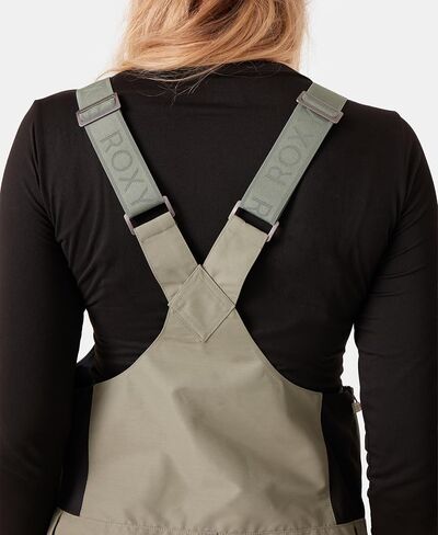 Roxy womens Slim Fit Rideout Snow Bib Overalls – 15k Waterproof, Insulated, Fully Taped Seams in Saudi Arabia