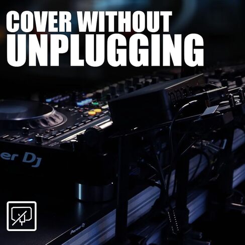 غطاء GORPANIX CDJ 3000، غطاء من البولي كربونات متوافق مع Pioneer CDJ 3000، مقاوم للغبار، مقاوم للماء، مقاوم للصدمات، تصميم لسلامة Pioneer DJ وحماية Daliy in Saudi Arabia