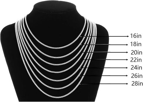 Cross Necklace for Men, Silver Cross Stainless Steel Pendant Necklace, Mens Cross Chain 20 Inch in Saudi Arabia