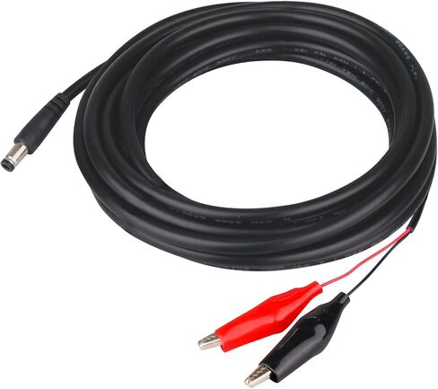 KSK 79-inch Trail Camera Power Cord (2 Pack,5.5x2.1mm DC External Power Cable,Compatible with Spypoint, Stealth Cam, Moultrie, Muddy, etc in Saudi Arabia