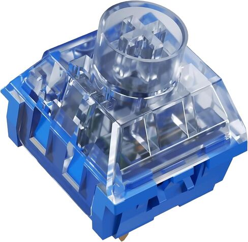 Kailh Box Whale Pro Silent Switches,Deep Sea Silent Tactile 3-Pin 45gf Waterproof Dustproof Mechanical Keyboard Switches(Whale Tactile,108Pcs) in Kuwait