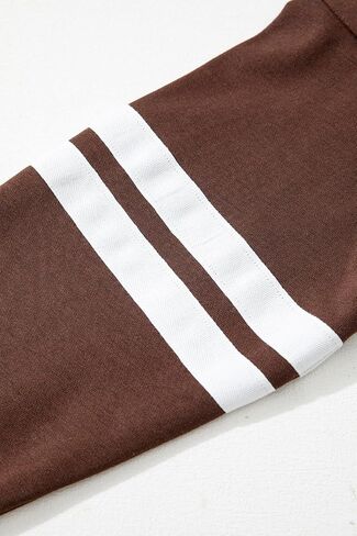 Oversized Sweatshirt for Women Long Sleeve Crewneck Striped Tops Casual Loose Pullover Sweatshirts in Kuwait