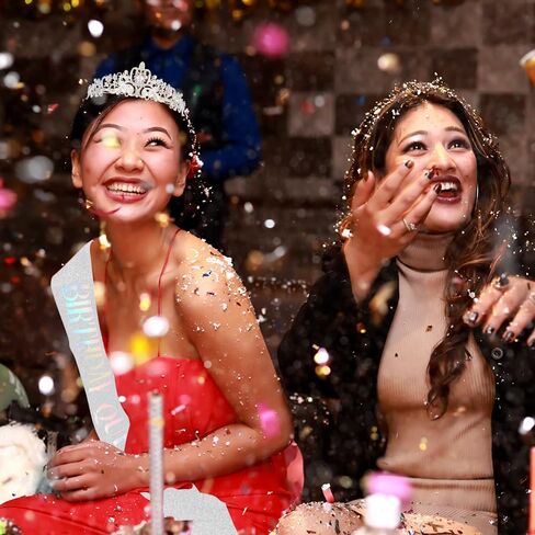 AOPRIE Birthday Queen Sash Headbands for Women & Girls, Silver Metal & Rhinestone Tiara Set, 2 Pack in Kuwait