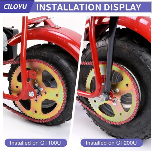 420 Sprocket 60 Tooth 40mm Bore Compatible with Coleman BT200X CT200U-EX CT200U CT100U CC100X Baja MB165 MB200 Doodlebug DB30 TrailMaster MB200 Mini Bike Predator 212 196cc Engine Parts in Saudi Arabia