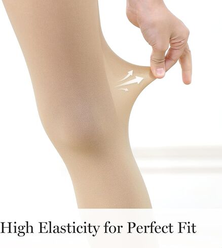 LOLANTA Girls Dance Tights Anti-slip Footed Super Soft Stockings for Kids Stretchy Ballet School Student Pantyhose in Saudi Arabia