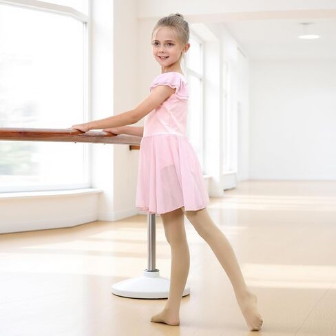 LOLANTA Girls Dance Tights Anti-slip Footed Super Soft Stockings for Kids Stretchy Ballet School Student Pantyhose in Saudi Arabia