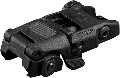 مشاهد احتياطية قابلة للطي من Magpul MBUS، أسود، مشهد خلفي in Kuwait