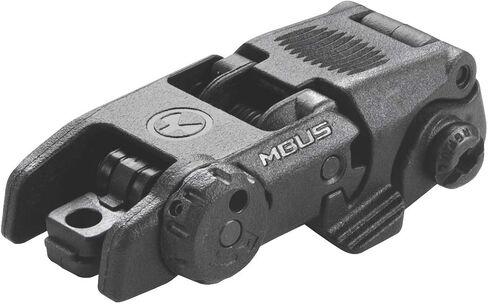 مشاهد احتياطية قابلة للطي من Magpul MBUS، أسود، مشهد خلفي in Kuwait