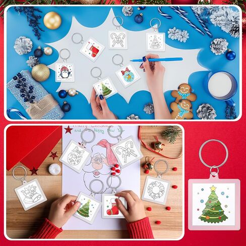 24 PCS Acrylic Day's Day's Chiefchains Coll Color Your Own Dad Keychains Bulk DIY Best Dad Dad Ever Paper Crafts Att for Happy Fead's Day Party Taving Advicts Actives Antives in Kuwait