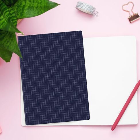 Thenshop 5 Pack A6 Pencil Board 105 x 150 mm Reusable Notebook Accessory Compatible with Hobonichi Techo, Midori Md, Rhodia and More, Flexibility Layout Grids Board with Ruler Scale in Kuwait
